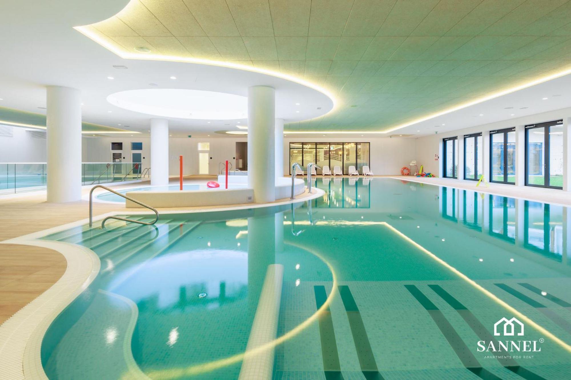 Apartament Baltic Blues Z Dostepem Do Basenow,Strefy Saun,Jacuzzi - Pinea Apartments Pobierowo - Sannel Apartments For Rent Eksteriør billede